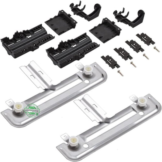 GLOB PRO SOLUTIONS 3447661 W10253546 W10712394VP WPW10350376 CKD3884 Dishrack Adjuster Kit