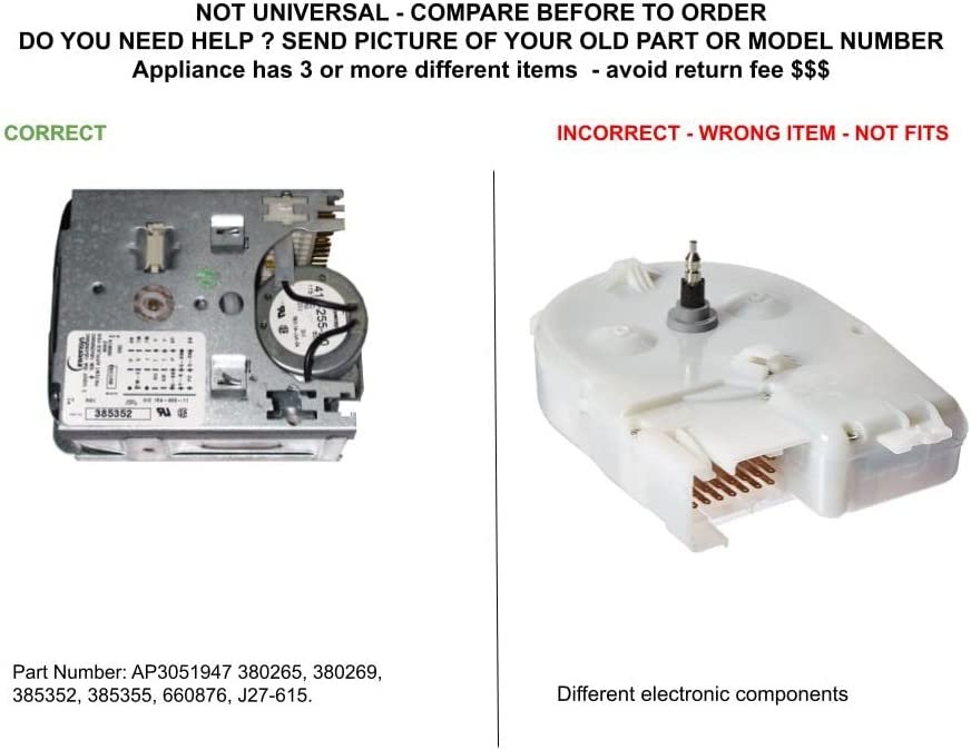 GLOB PRO SOLUTIONS 380265 380269 385352 385355 CKD4854 Timer