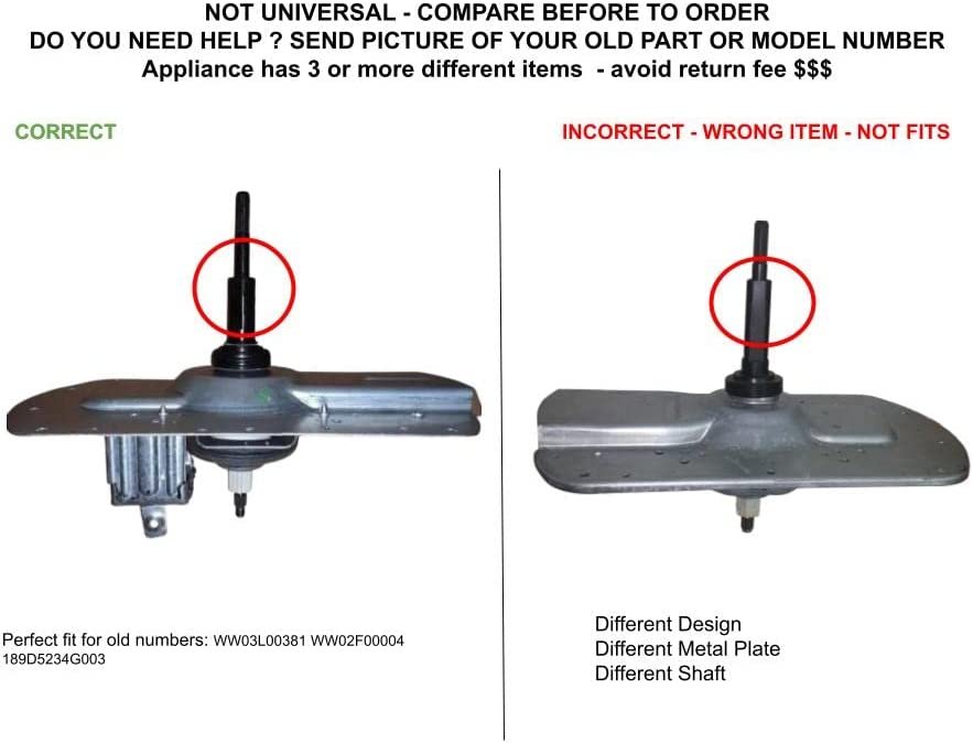 GLOB PRO SOLUTIONS WW03L00381 WW02F00004 189D5234G003 CKD5954 Transmission