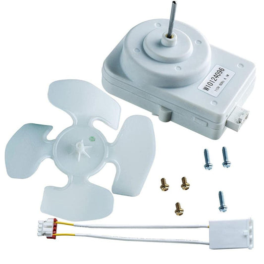 GLOB PRO Solutions AP4318657 PS1957416 EAP1957416 PD00002509 CKD2541 Refrigerator Condenser Motor Kit 4" ¾ Length Approx. Replacement for and Compatible with KitchenAid Whirlpool Kenmore Heavy Duty