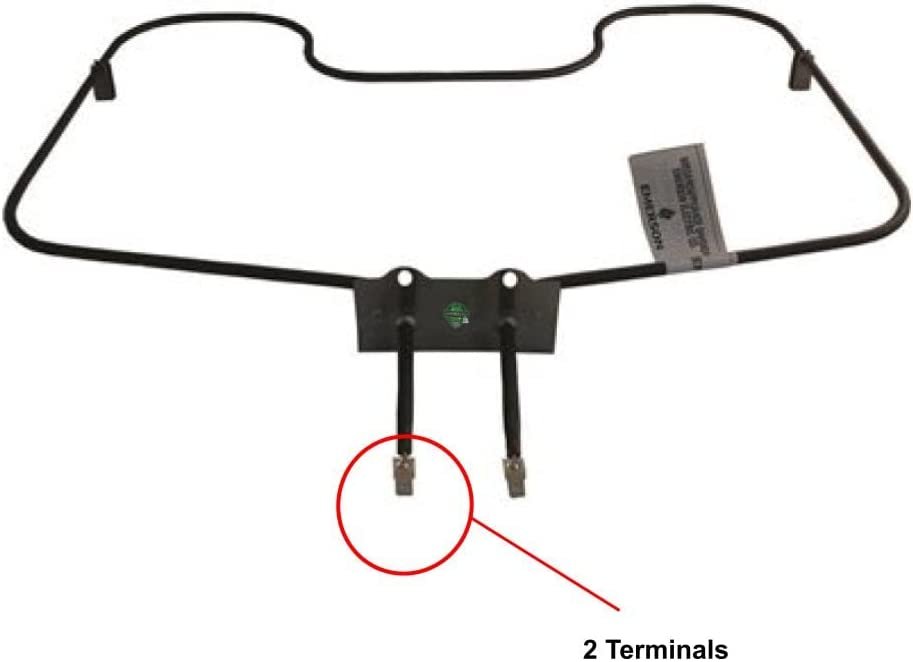 GLOB PRO SOLUTIONS 301444 4352784 4352785 4352824 CKD2718 Oven Bake Element 20" ½ Lentgh Approx. Replacement for and compatible with Roper Heavy DUTY