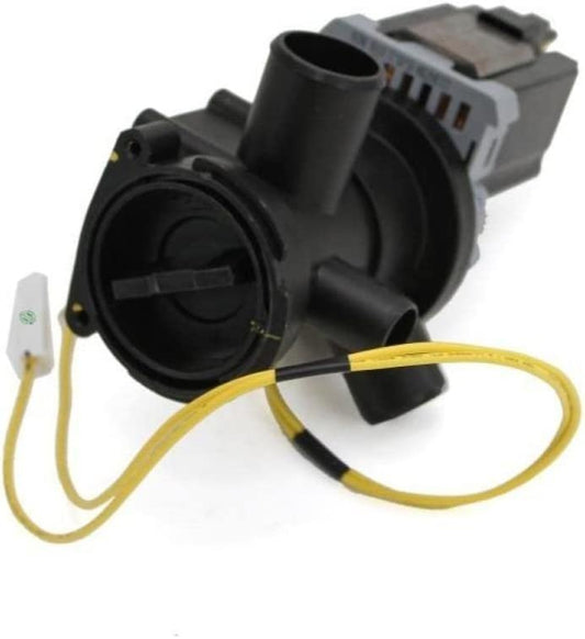 GLOB PRO SOLUTIONS 877781 CKD2357 Washer Drain Pump 8" ½ Length Approx. Replacement for and compatible with GE Heavy DUTY