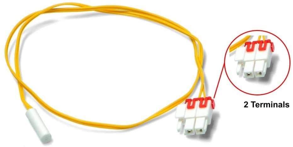 GlobPro AP4308802 PS4138590 EAP4138590 PD00002153 Fridge Defrost Temperature Sensor Replacement for and compatible with Samsung Heavy DUTY