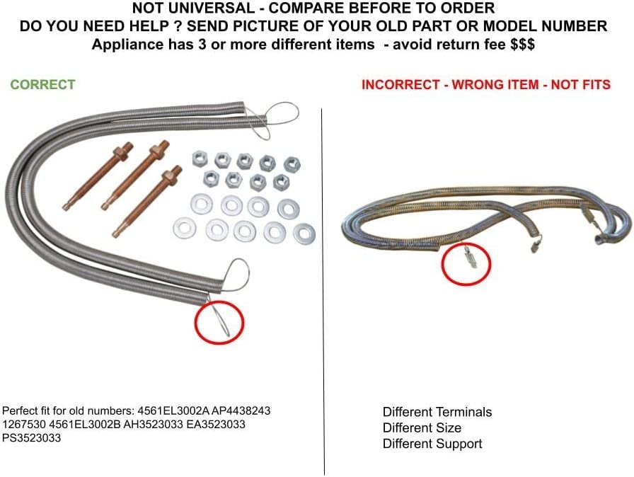 GLOB PRO SOLUTIONS WE11X260 CKD4463 Heating Element Restring Kit