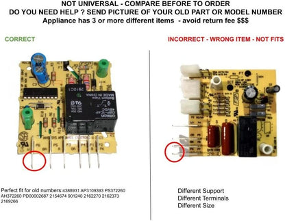 GLOB PRO SOLUTIONS 2154674 901240 2162270 2162373 2169266 CKD4563 Defrost Control Board