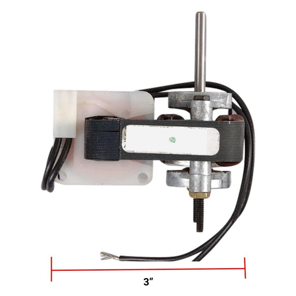 GLOB PRO SOLUTIONS AP4503245 33-670 CKD2548 Refrigerator Utility Motor 3" Length Approx. Replacement for and Compatible with Heavy Duty