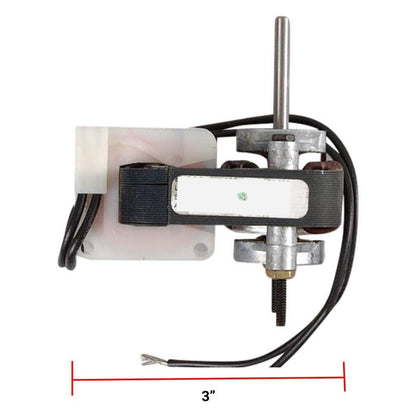 GLOB PRO SOLUTIONS AP4503245 33-670 CKD2548 Refrigerator Utility Motor 3" Length Approx. Replacement for and Compatible with Heavy Duty