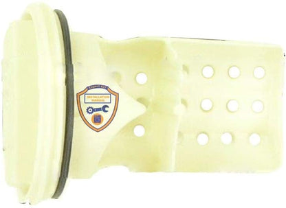 EquipDr Washer Water Pump Filter For 280187, Only Filter Replacement for 8181735 Heavy DUTY