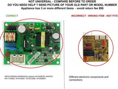 GLOB PRO SOLUTIONS WPW10356039 CKD3771 Relay Control Board