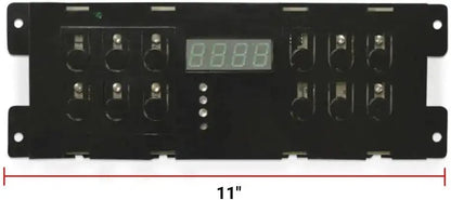 GLOB PRO SOLUTIONS 316557211 CKD2463 Range Clock Control Board 11" Length Approx. Replacement for and compatible with Kenmore Heavy DUTY